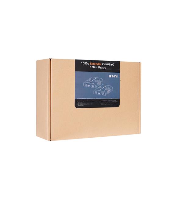 S-Link Swapp SW-HDEX120-4.0 CAT 5-5E-6 120M HDMI Extender