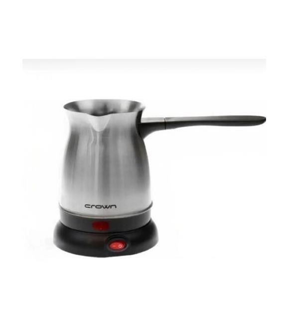 Crown Çelik Cezve Maxi CRW-7104 600w 6 Fincan Kapasiteli