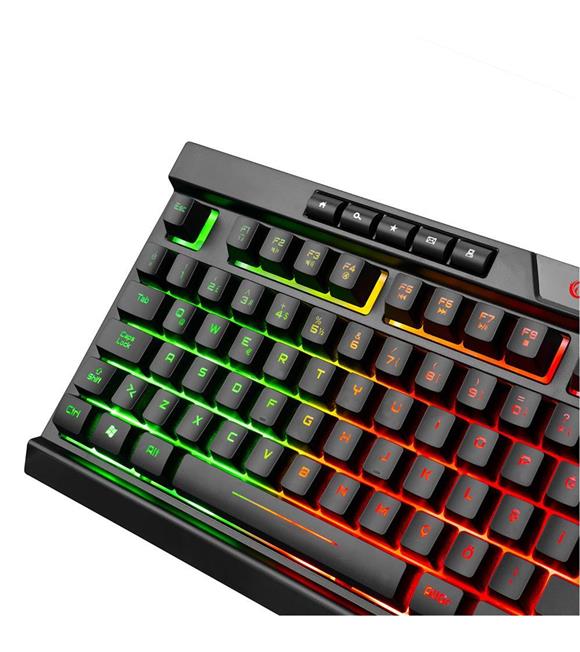 Rampage BYGAMEX-K2 Rainbow Aydınlatmalı Gaming Oyuncu Klavyesi