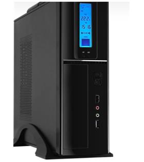 Frisby FC-S6040B USB 300W Matx Slim Tower Kulplu Kasa - Dijital Gösterge