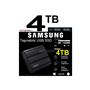 Samsung 4TB T7 Shield MU-PE4T0S-WW 1050MB-1000MB-S USB 3.2 Gen2 Taşınabilir SSD Siyah