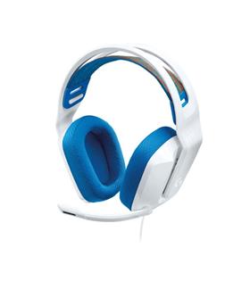 Logitech 981-001018 G335 Beyaz Mavi Mikrofonlu Gaming (Oyuncu) Kulaklık