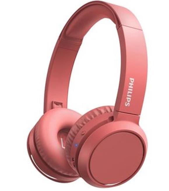 Philips TAH4205 Kablosuz Kulak Üstü Mikrofonlu Bluetooth Kırmızı Kulaklık