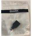 Dark Mini Display Port (Erkek) to Display Port (Dişi) 4K Destekli Dönüştürücü
