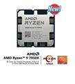 Amd Ryzen 9 7950X TRAY 4.5 GHz 16 Çekirdek 80MB Cache AM5 Soket 5nm İşlemci Kutusuz
