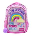 Muggle Okul Çantası Soft Rainbow Pembe Mu-6696
