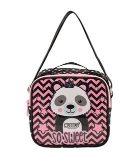 Muggle Beslenme Çantası Panda Siyah Mu-7334