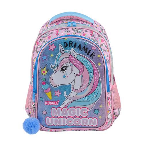 Muggle Okul Çantası Unicorn Pembe Mu-7822 Okula Dönüş 2026 — Çanta, Defter, Kalem Ve Matara İndirimleri
