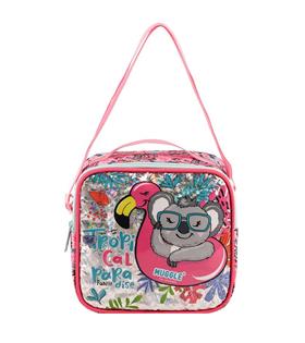 Muggle Beslenme Çantası Tropikal Pradice Pembe Mu-8942