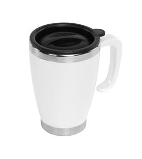 S-link SL-TM1981 Beyaz 415ML Iç 304 Dış 201 Paslanmaz Çelik Kupa