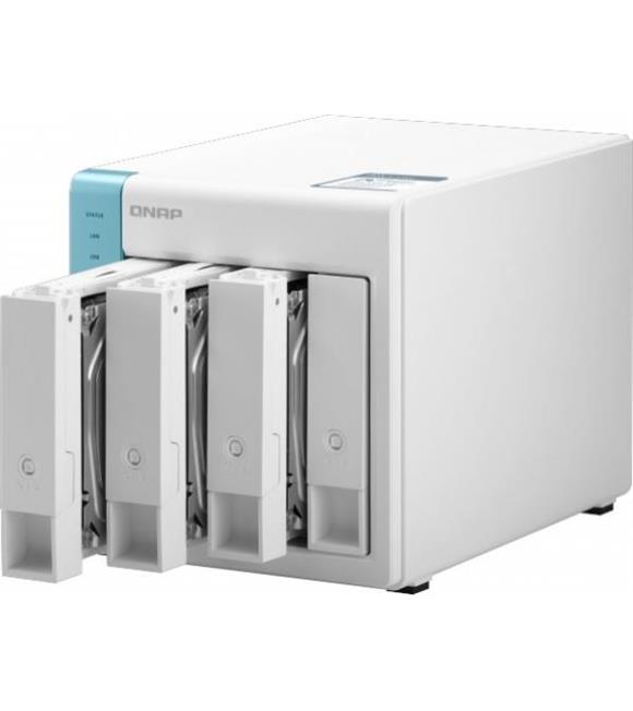 QNAP TS-431P3-4G 4 HDD Yuvalı, 4GB Ram, 1.GbE Bağlantı Noktalı NAS Depolama Ünitesi
