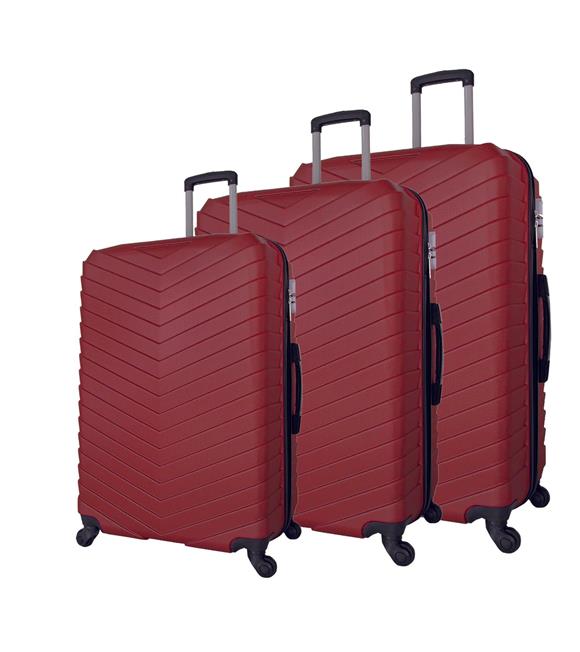 Wexta WX-1001 Bordo Orta Boy Valiz