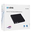 S-link SL-S105 Harici Usb (Sata) DVDRW Siyah Kutu CD-DVD Aksesuarları