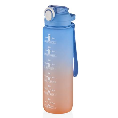 Vagonlife VGN2219 1000ml Mavi Pipetli Matara Okula Dönüş Kampanyası Mataralar