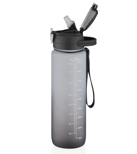 Vagonlife VGN2219 1000ml Siyah Pipetli Matara