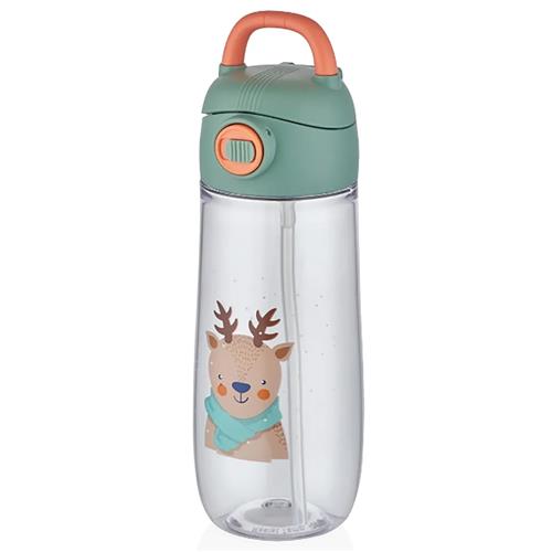 Vagonlife VGN6678 550ml Yeşil Pipetli Matara Okula Dönüş Kampanyası Mataralar