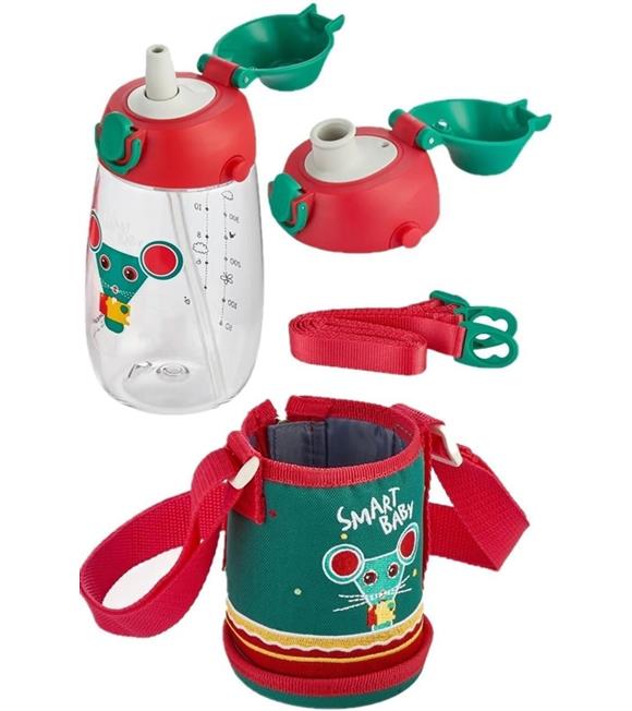 Vagonlife 2011 480ml Yeşil Pipetli Matara