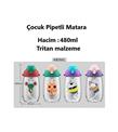Vagonlife 2011 480ml Yeşil Pipetli Matara_2)