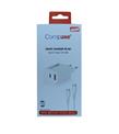 Compaxe CTA-350TT 35W 5V 3A PD-QC+ Type-C To Type-C Şarj Kablosu