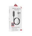 Hytech HY-XO54 Görüntü Aktarıcı Kırmızı-Siyah USB-F to HDMI 1m Mobil Telefon Uyumlu Kablo