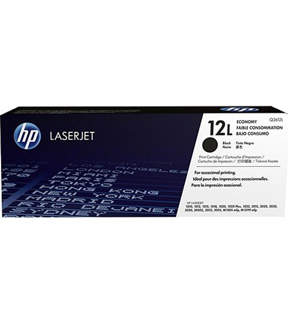 HP 12L Black Siyah 1.000 Sayfa Düşük Kapasite Toner Q2612L