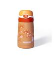 Vagonlife VGN2051 Shamobo 350ml Turuncu Pipetli Çelik Matara