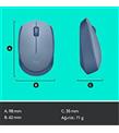 Logitech 910-006866 M171 Kablosuz Mavi Gri Mouse_1)