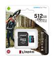 Kingston SDCG3-512GB 512GB microSDXC Canvas Go Plus 170R A2 U3 V30 Card + ADP Hafıza Kartı_1)