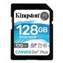 Kingston SDG3-128GB 128GB SDXC Canvas Go Plus 170R C10 UHS-I U3 V30 Hafıza Kartı