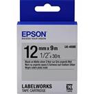 Epson LK-5TBN Şeffaf Üzeri Siyah 18mm 9Metre Etiket