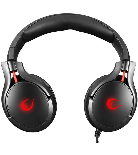 Rampage RM-K57 ROWL Kırmızı Led USB 7.1 Surround Mikrofonlu Oyuncu Kulaklığı
