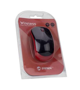Everest SM-833 Usb Siyah-Bordo 1200dpi Optik Kablosuz Mouse