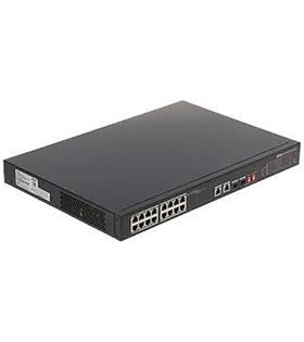 DAHUA PFS3218-16ET -135 16 PORT GIGABIT +1XRJ45-1XGB  SFP COMBO 135W POE RACKMOUNT  SWITCH