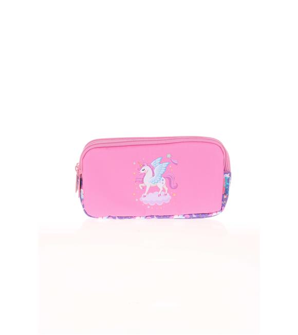 Kaukko Kıds&love L8117 3 Bölmeli Kalem Çantası Sweet Unıcorn