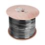 Hytech HY-CAT629 305mt  Outdoor Gri-Siyah 0.56mm 23awg UTP CAT6 Dış Ortam Kablosu