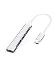 Inca IUSB-04T Type-C Grişli 4Port Usb Hub