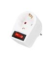 S-link SL-05P 16A 250V 350 Joule Anahtarlı Akım Korumalı Priz