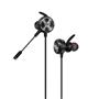Hytech HY-GK3 3,5 Oyuncu Esnek Mikrofonlu Siyah Kulakiçi Kulaklık