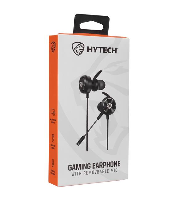 Hytech HY-GK3 3,5 Oyuncu Esnek Mikrofonlu Siyah Kulakiçi Kulaklık