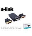 S-link SL-UD443 Usb To DVI+VGA Adaptör