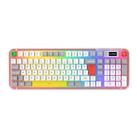 Rampage Reflect 99 Sessiz Beyaz - Gri RGB Q Membrane Oyuncu Klavyesi