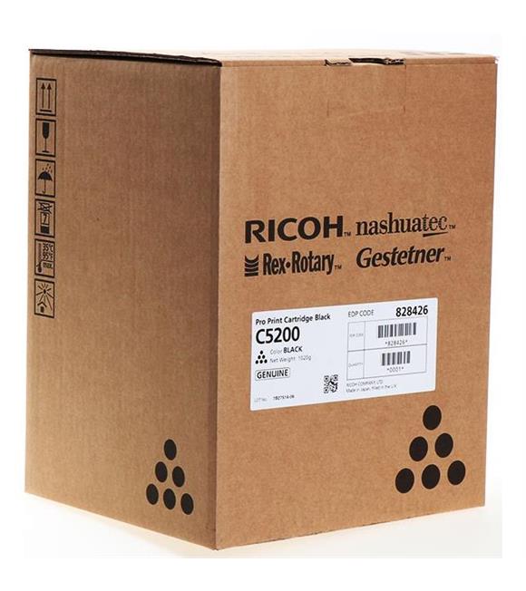 Ricoh C5200K Black Siyah Orjinal Fotokopi Toneri Pro C5200