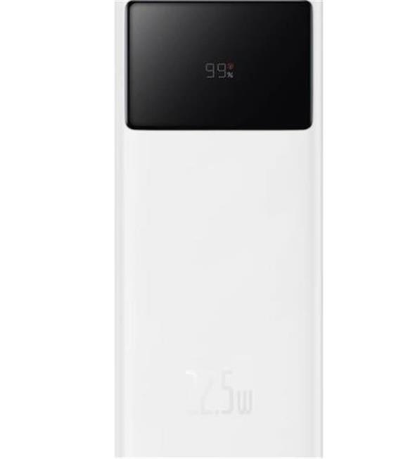 Baseus Star PB 30KmAh 22.5W Kablo 0.3m Beyaz (PPXJ080102)