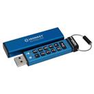 Kingston IKKP200-128GB 128GB IronKey Keypad 200, FIPS 140-3 Lvl 3 (Pending) Flash Bellek