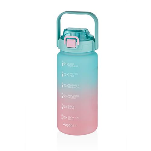 Vagon Life Vagonlife VGN2213 1500ml Pembe Pipetli Matara Okula Dönüş Kampanyası Mataralar