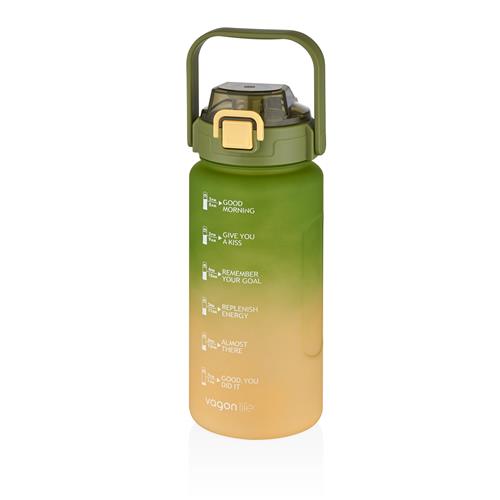 Vagon Life Vagonlife VGN2213 1500ml Yeşil Pipetli Matara Okula Dönüş Kampanyası Mataralar