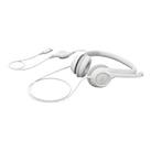Logitech 981-001286 H390 Beyaz Usb Mikrofonlu Kulaklık_1