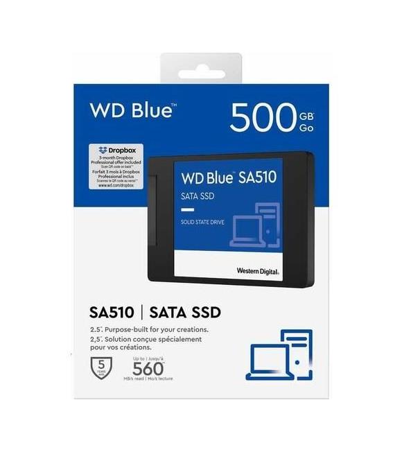 Wd 500GB Blue WDS500G3B0A 2.5