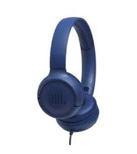 JBL Tune 500 Kulak Üstü Mavi Kablolu Kulaklık