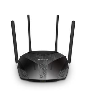 Tp-Link Mercusys MR80X Dual Bant Wifi6 4 Port Kablosuz Router AX3000